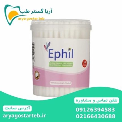 گوش پاک کن افیل بسته 100 عددی